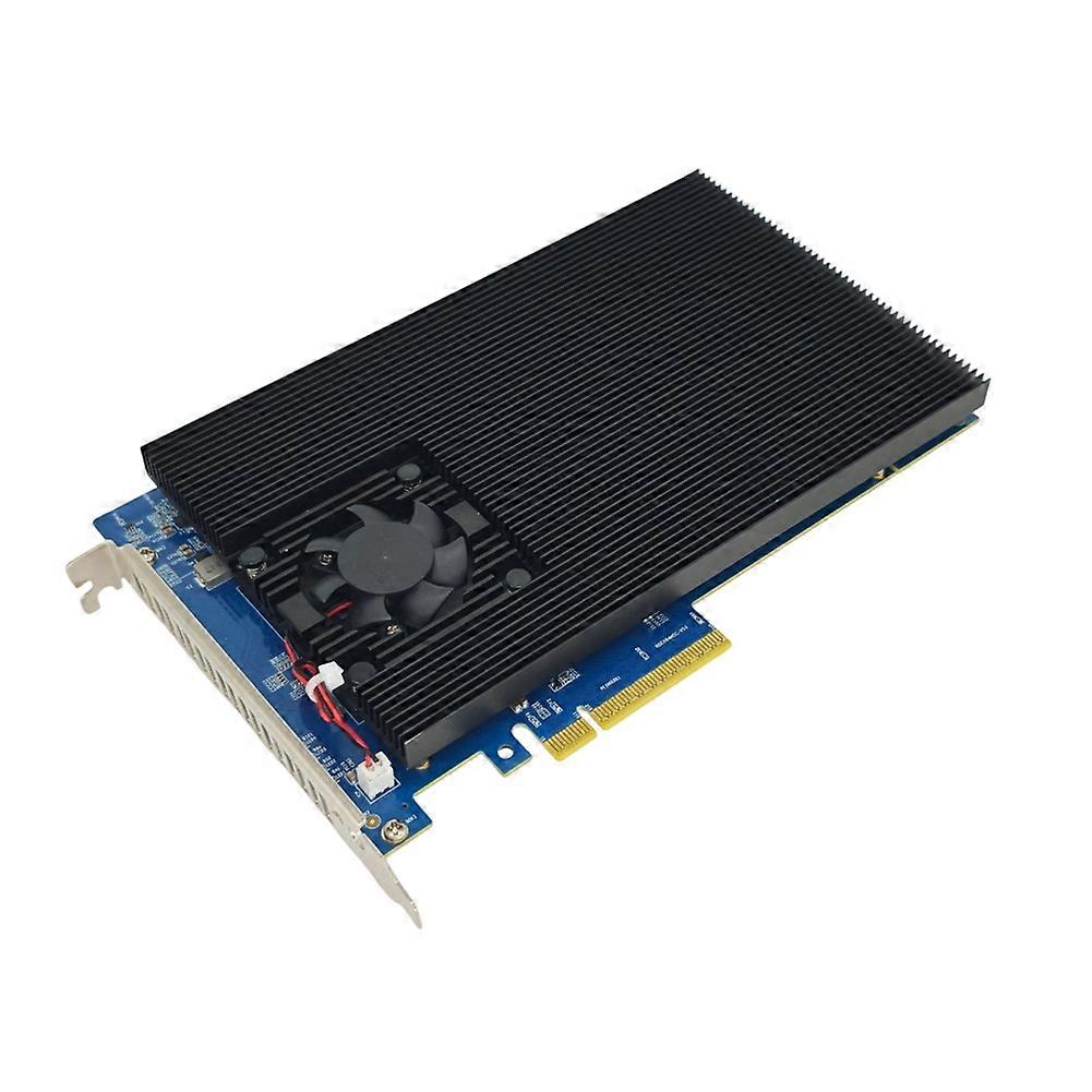 Pex88024 Pcie 4.0 Erweiterungskarte Mit 4 M.2-laufwerken (ohne Trennung), Pcie Zu M.2 Nvme22110/2280/2242 Pcie X8 Adapterkarte