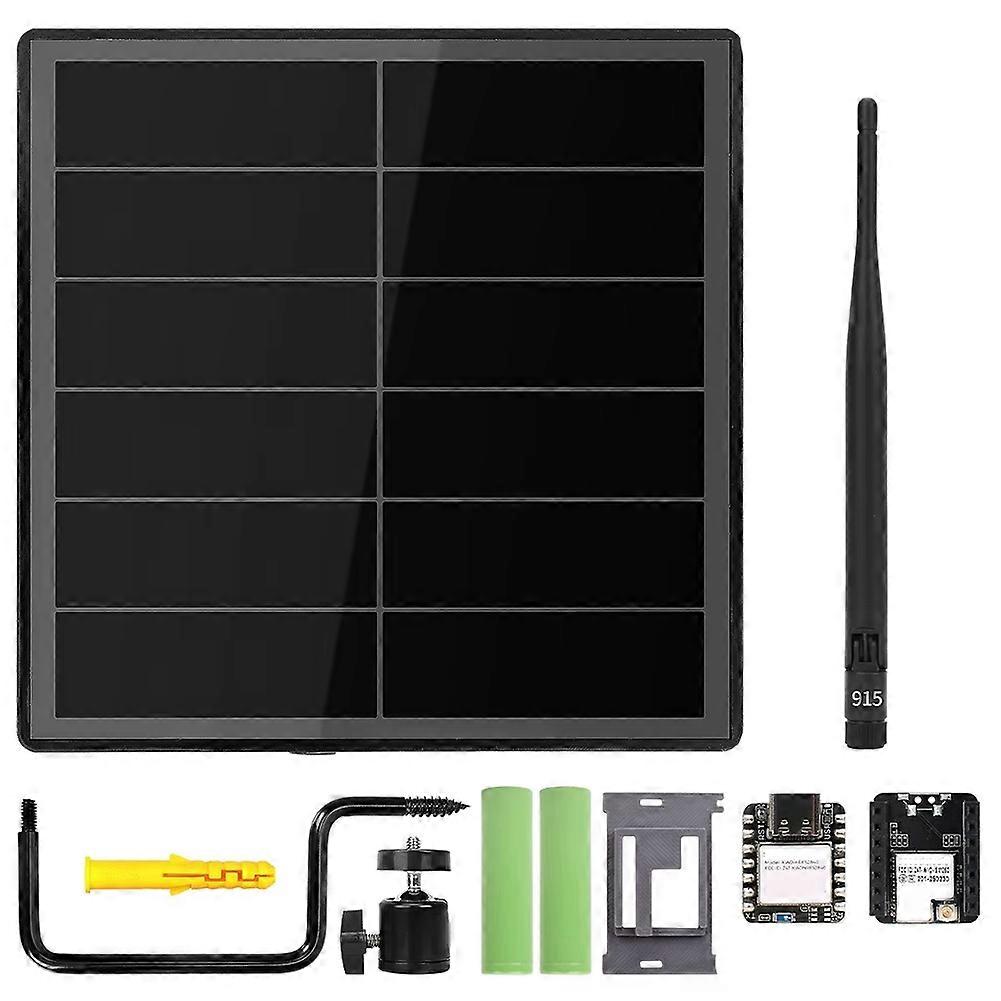 Meshtastic D5l 5w Solarpanel Für Seeedstudio Xiao Nrf52840+sx1262 Meshcore Lora Mit Meshcore 915 Mhz Akku