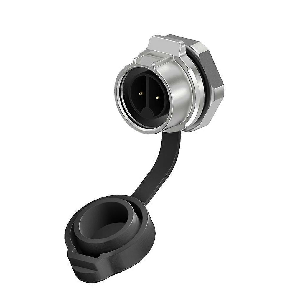 Wasserdichter Lp16 2-poliger/3-poliger Luftfahrt-stromanschluss, M16 Lötfreies Ladegerät, Schraubverriegelungsstecker, Ip68 2-poliger Adapter