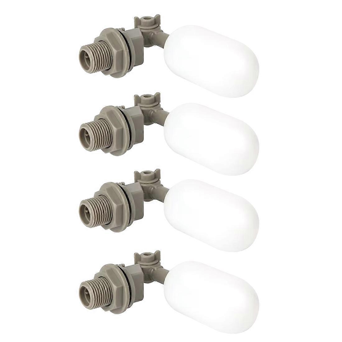 Set Mit 4 Mini-schwimmerventilen (1/2 Zoll) Mit Verstellbarem Arm Zur Automatischen Befüllung Von Viehtränken