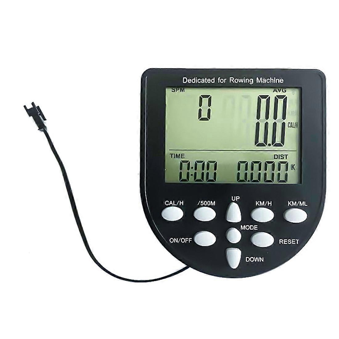 Geschwindigkeitsmesser Für Rudermaschinen Mit Bluetooth-app – Elektronische Uhr Für Magnetoresistive Fitnessgeräte