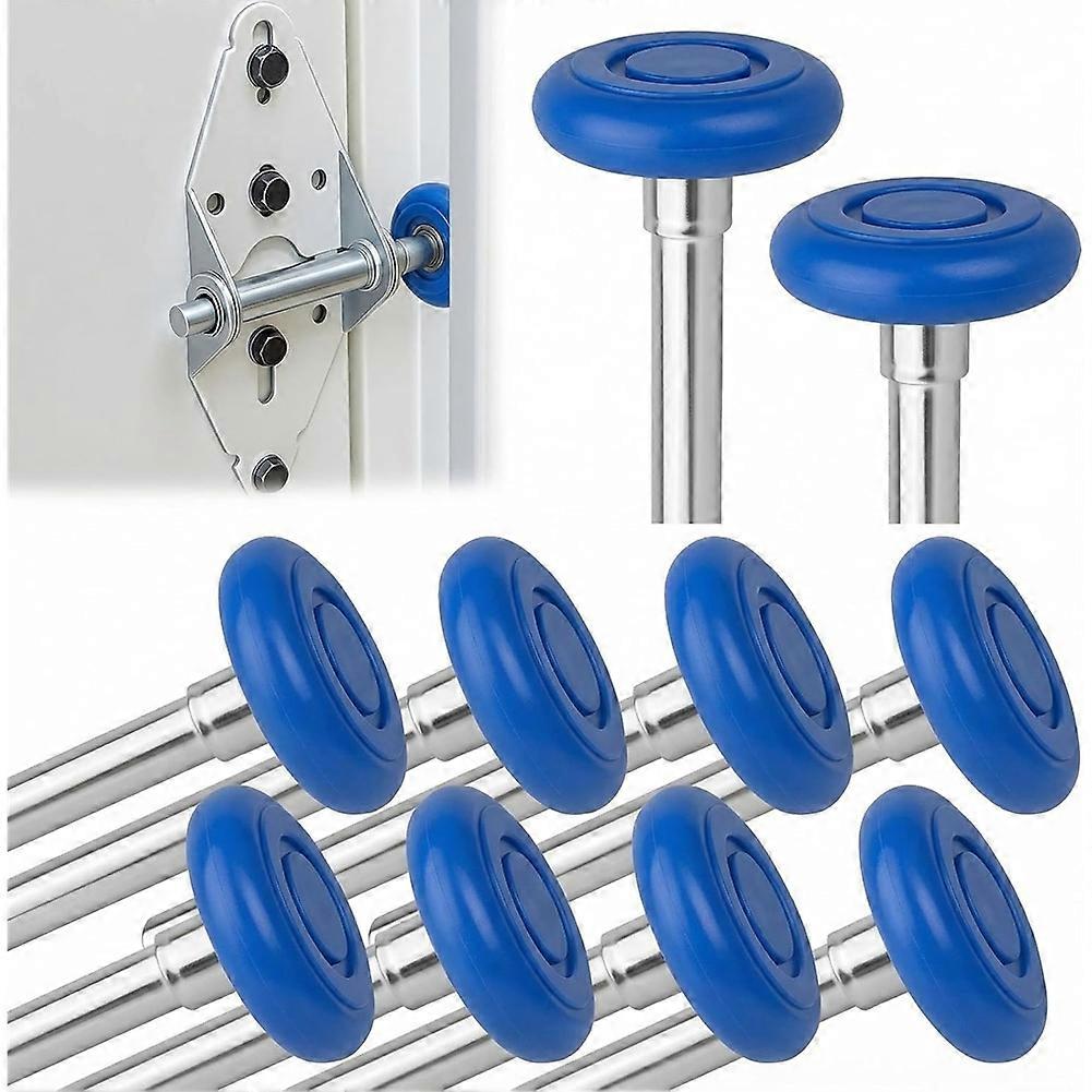 Packung Mit 10 Nylon-garagentorrollen, 10 Cm (4 Zoll) Schaft Und 5 Cm (2 Zoll) Durchmesser, Mit Wasserdichter (staubdichter) Schutzkappe, Hohe Belastbarkeit Für Den Gewerblichen Einsatz.