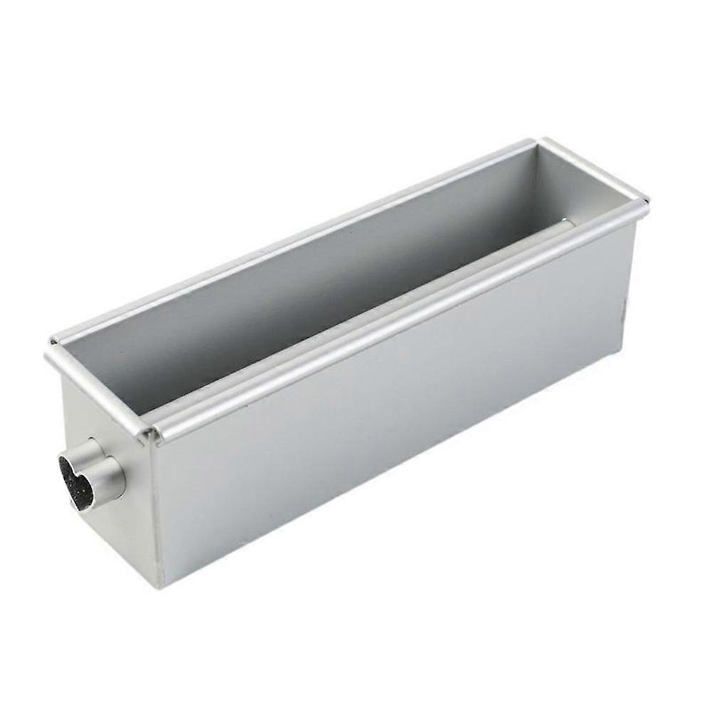 Herzförmige Längliche Kuchenform, Aluminiumlegierung, Quadratisch, Mit Mittelrohr, Diy-backzubehör - A
