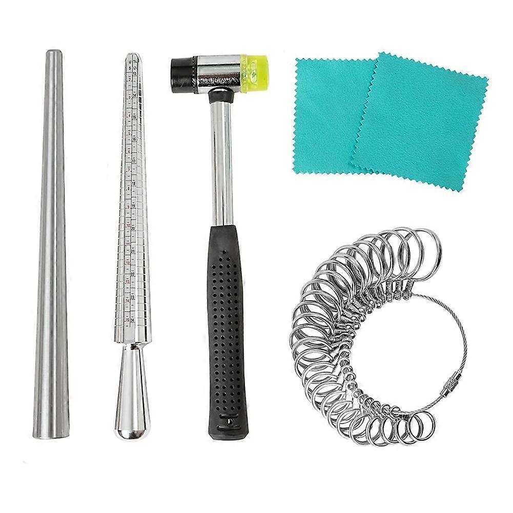 Ringgrößenmesser, Messwerkzeug, Ringdorn, Stahlringmesser, Gummihammer Für Juweliere, Hammer, Fingermesswerkzeug