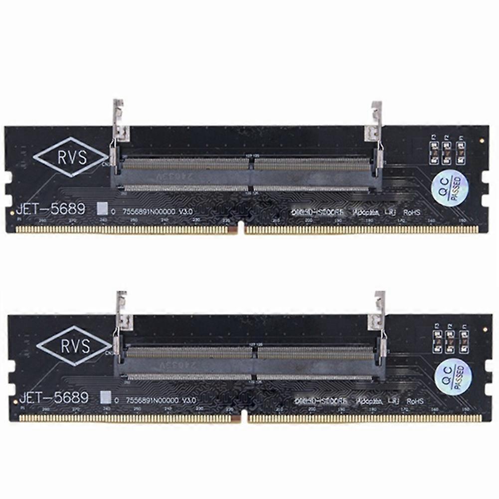 Packung Mit 2 Ddr5-adapterkarten Für Laptop Zu Desktop-computer, U-dimm 1.1v Format, Mit Überstromschutz.