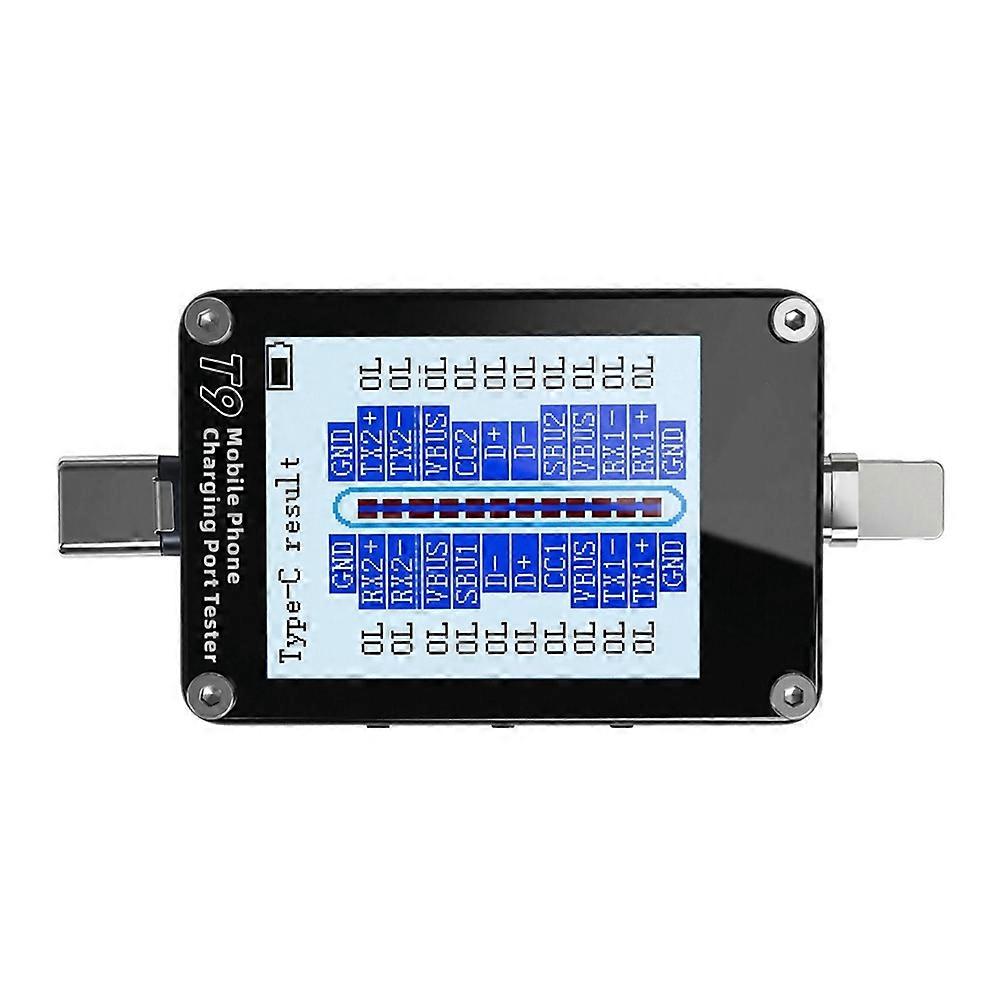 T9 Smart Back Socket Tester: Mobiltelefonerkennung, Automatische Verriegelung, Fehlersuche, Tester Für Ladebuchsen Von Mobiltelefonen