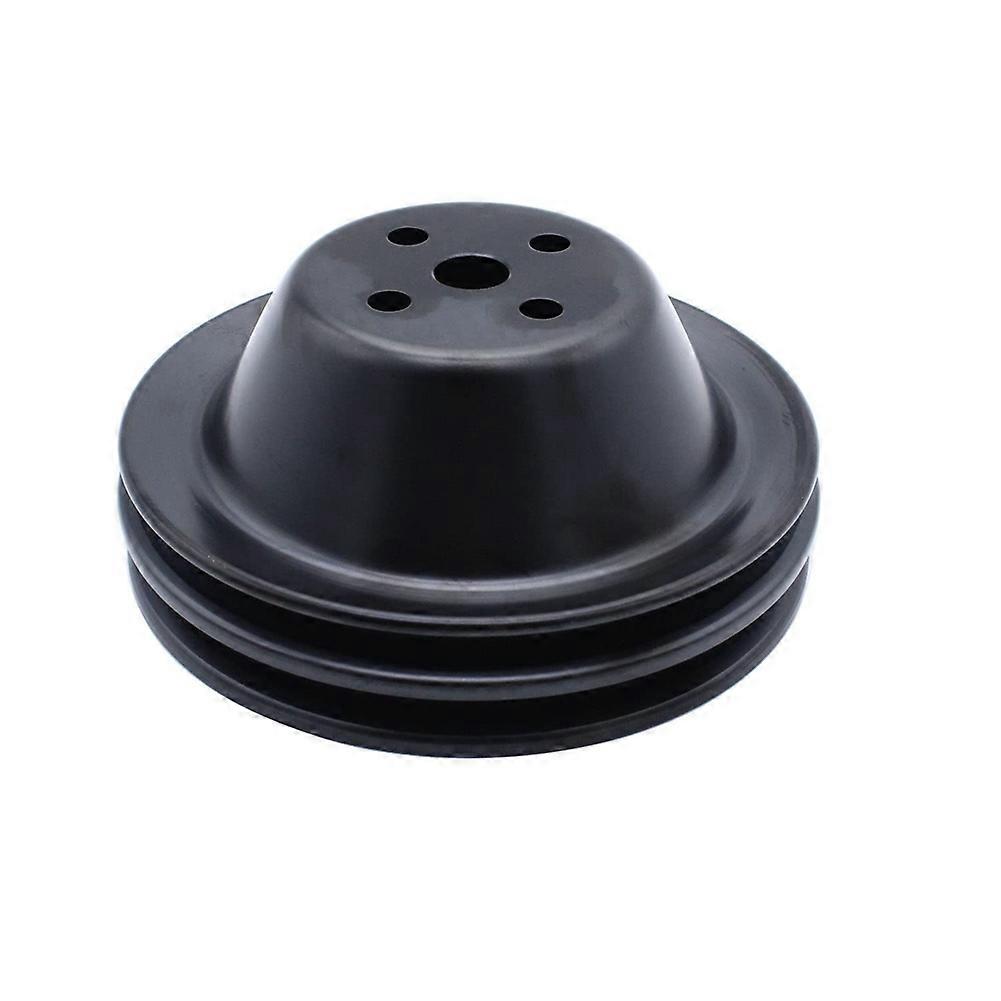 Kurze Swp 5/8"-doppelnut-wasserpumpenriemenscheibe Aus Stahl, 6,6" Außendurchmesser, Für Chevy Sbc 262, 265, 267, 283, 302, 305, 307, 327, 350 Und 400 Motoren