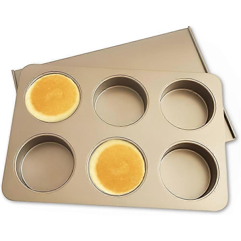 Muffinform Mit 6 Mulden, Antihaftbeschichtet, Mit Deckel.