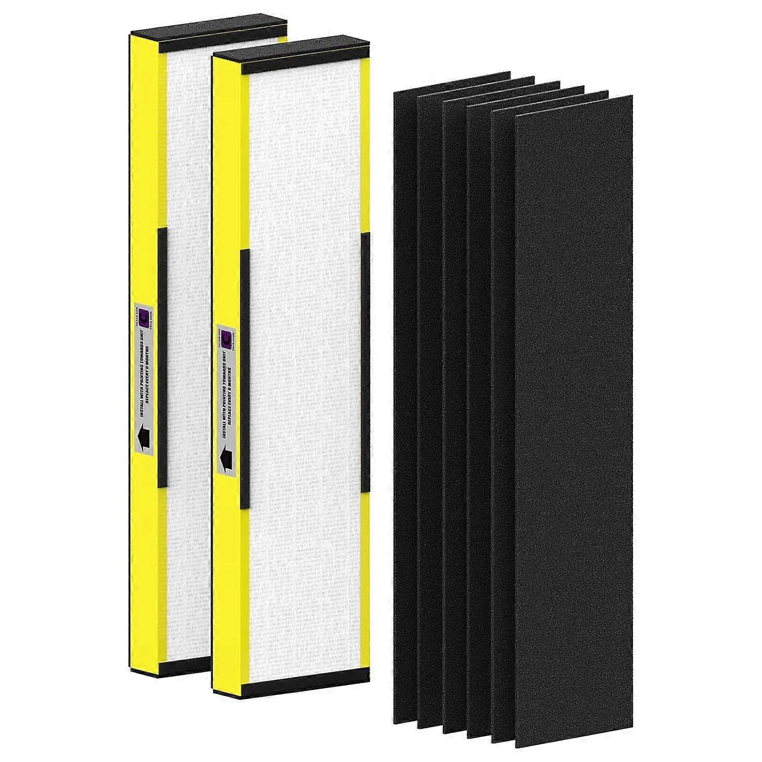 Packung Mit 2 Flt5000 Hepa-ersatzfiltern Für Germ Guardian Luftreiniger Ac5000, Ac5000e, Ac5250pt, Ac5350b, Ac5350bca, Ac5350w
