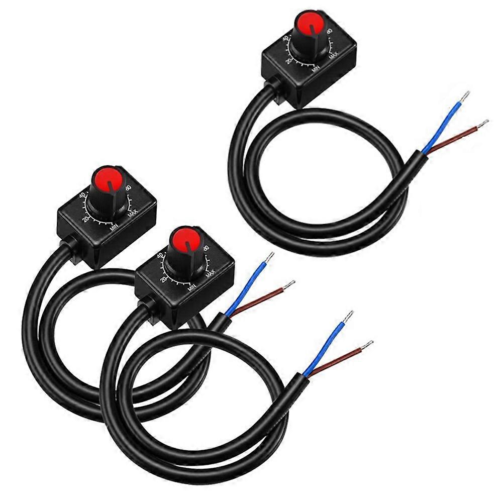 Led-dimmer Mit Dc-taster 0/1-10v, Passiver Niederspannungs-pwm-dimmer Für Led-leiterplatten, Dimmbar 0-10v Oder 1-10v (3er-pack)