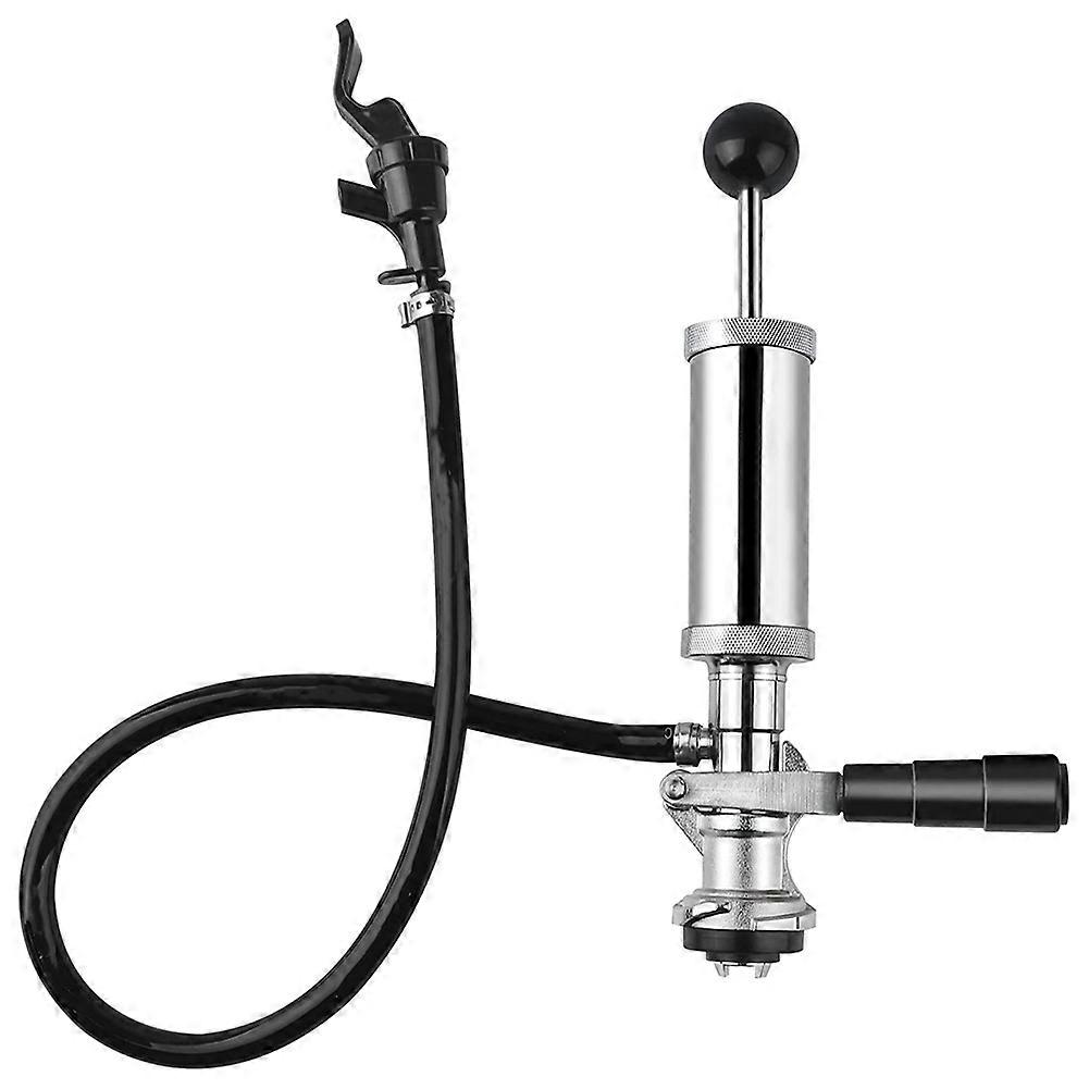 Keg Party Pump Bierpumpe, Diy-system, 10 Cm (4 Zoll) Chrompumpe Mit Zapfhahn, Für Amerikanische Bierfässer (molson, Busch, Miller).