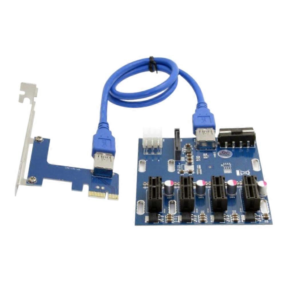 Pci-e 1 Auf 4 Erweiterungskarte, Mini-itx Auf 4 Externe Pci-e Steckplatzadapter, Pcie Port-multiplikatorkarte