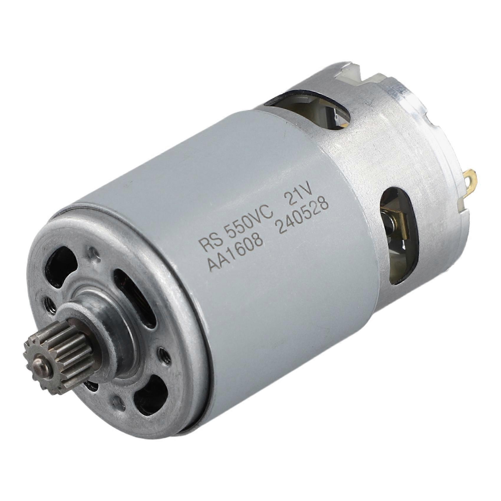 21-v-gleichstrommotor Rs550, 14-zahn-ritzel (9,5 Mm) Für Mini-kettensägen, Elektromotoren, Bohrmaschinen Und Zubehör Für Wiederaufladbare Elektrowerkzeuge