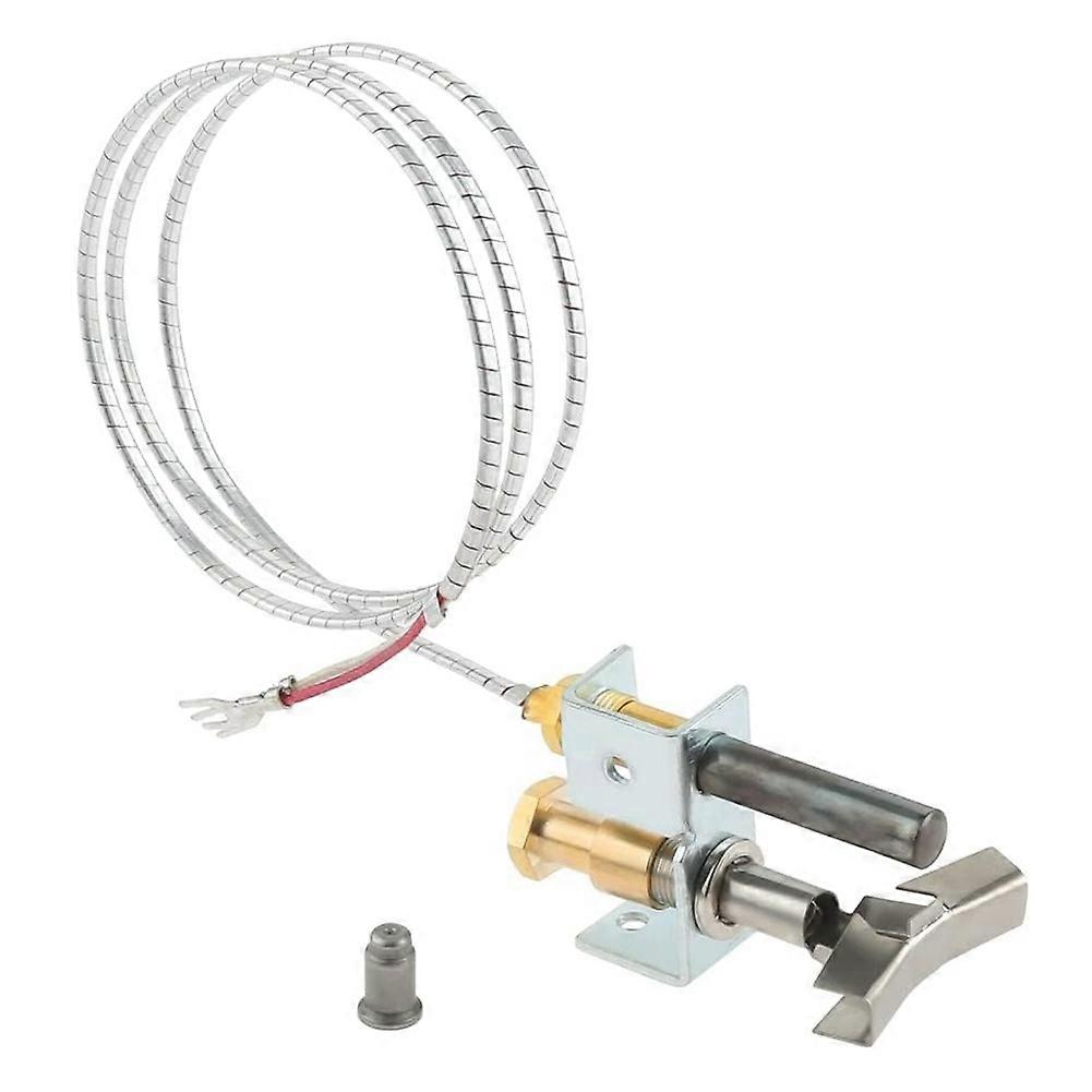 Pilotbrenner- Und Thermosäulenbaugruppe Mit 91 Cm (36 Zoll) Langen Glasfaser- Und Aluminiumkabeln Für Gaskamine, Fritteusen Und Herde