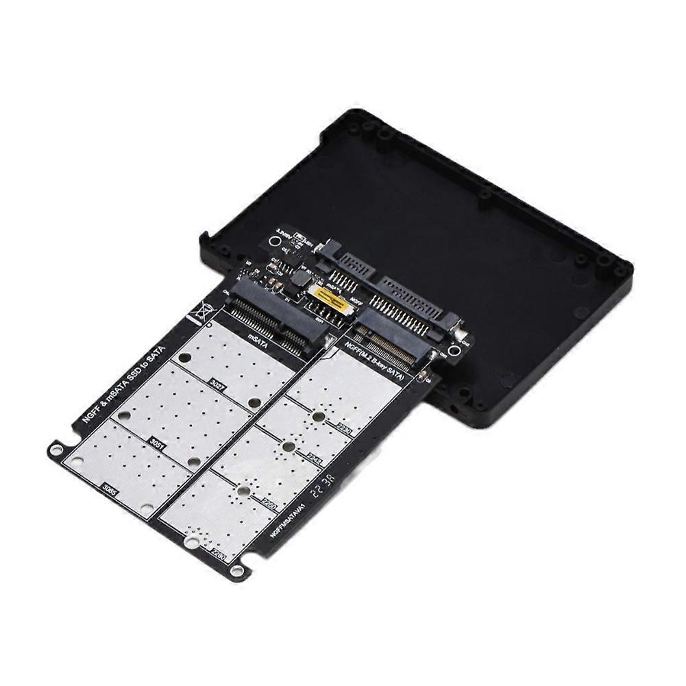 Ssd-zu-sata-m.2-ngff-adapter (msata Zu Sata M.2 Ngff Zu Sata) Mit Gehäuse