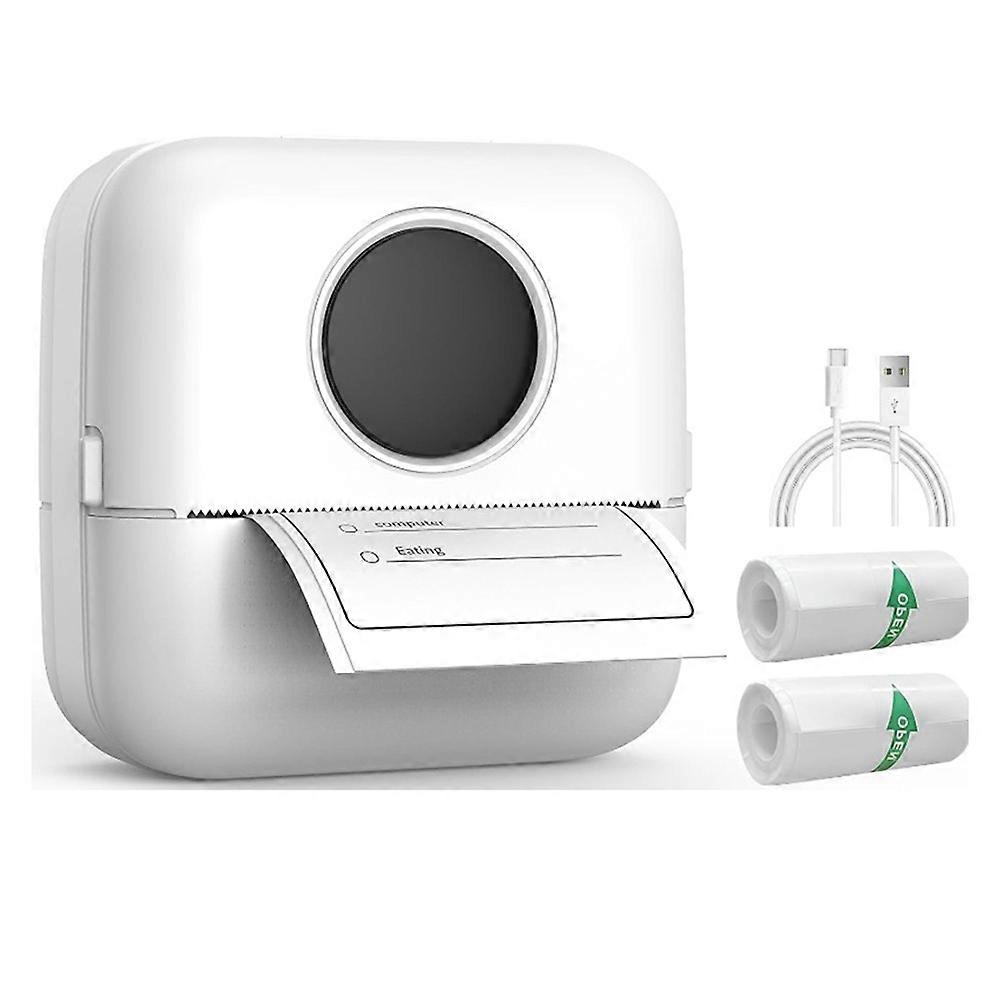 Mini X5 Bluetooth-thermodrucker, Tragbarer, Taschengroßer, Tintenloser Aufkleberdrucker, Ideal Für Studium, Notizen, Fotos Und Zahlungsterminals.