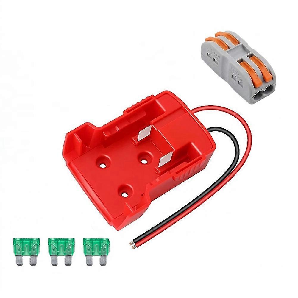 Power Wheels Adapter Für Milwaukee 18v Lithium-akku - Diy-akkuhalterung Für Milwaukee 18v Akku