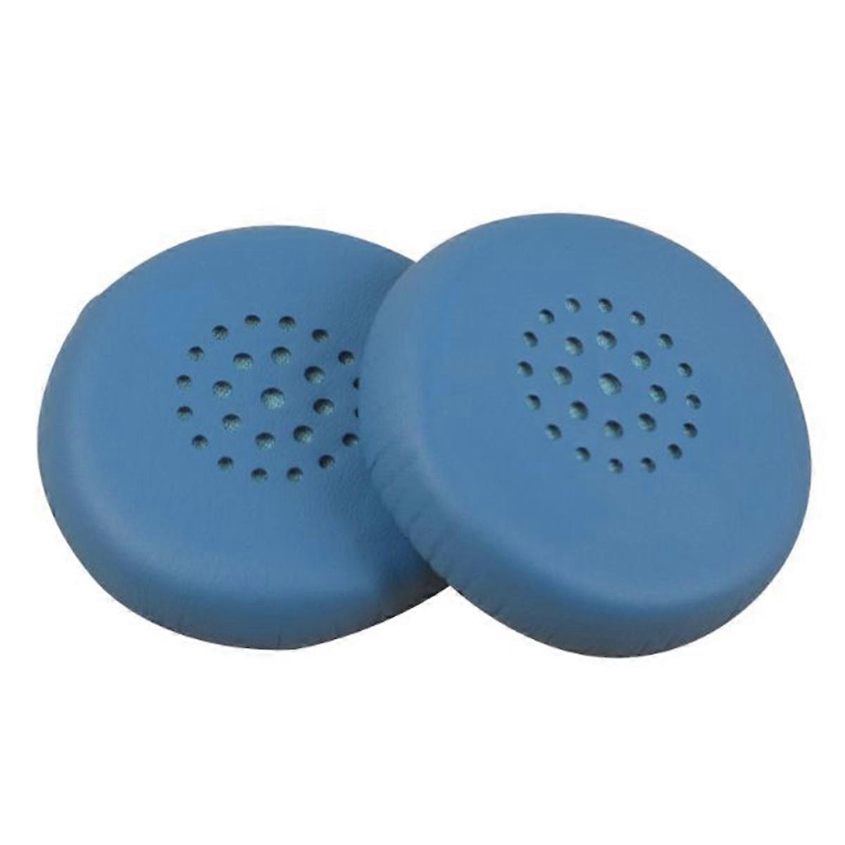 1 Paar Ohrpolster Aus Schaumstoff Und Leder Für Sony Wh-ch400 Kopfhörer (blau)