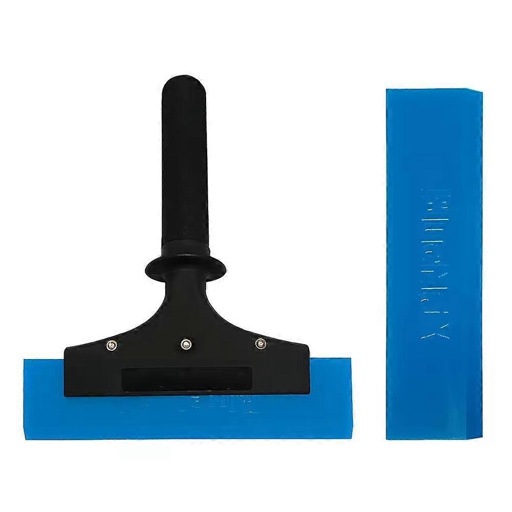 Autoscheiben-schaber Mit Blauer, Weicher Gummi-ersatzklinge, Windschutzscheibenreinigungswerkzeug