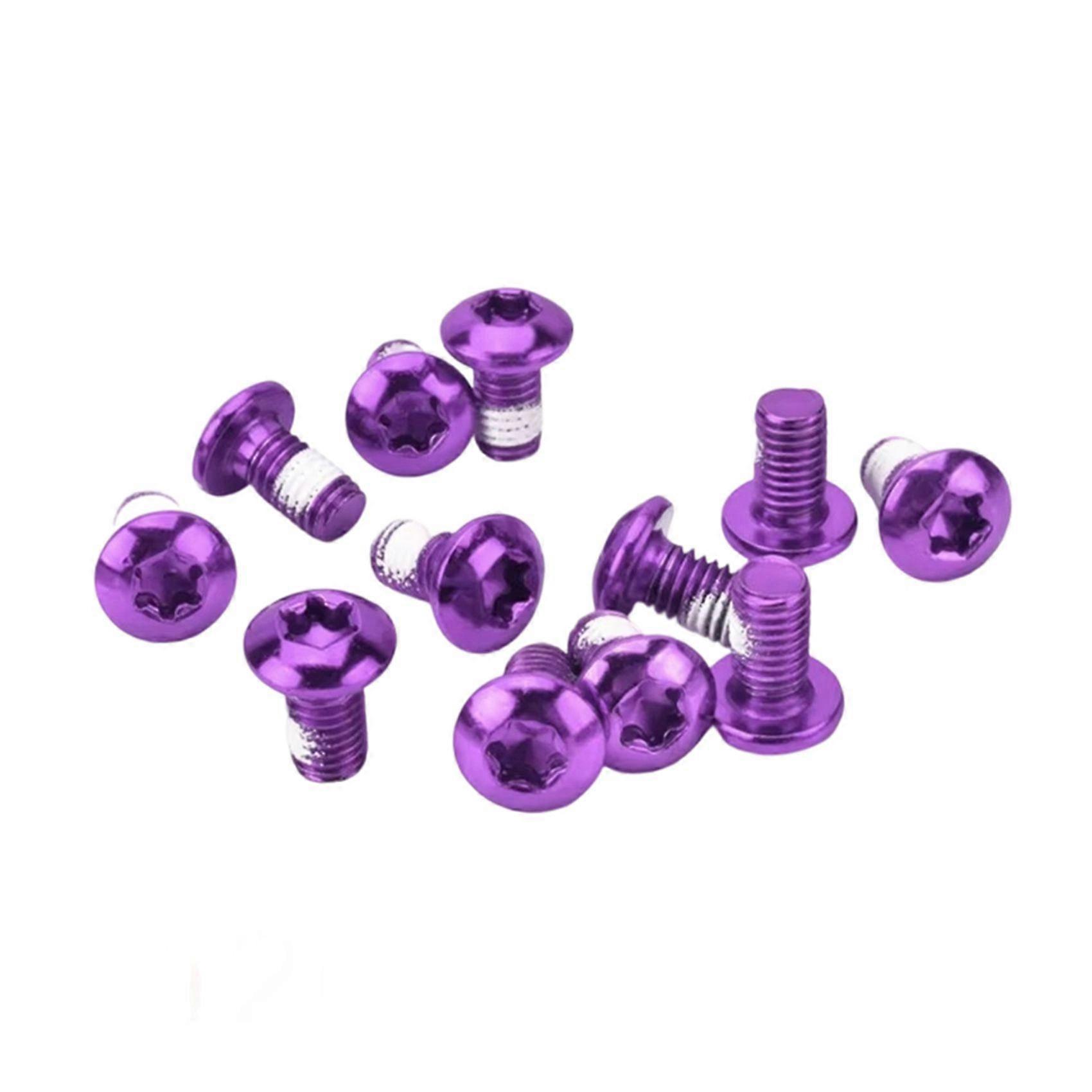 Packung Mit 12 Torx-schrauben T25 M5x10 Mm Aus Edelstahl Für Bremsscheiben Von Rennrädern Und Mountainbikes. Fahrradzubehör.