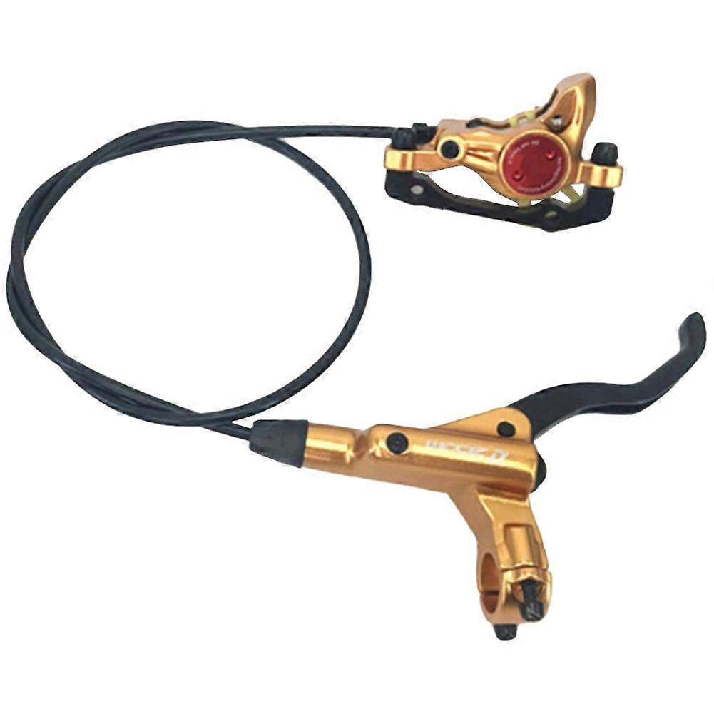 Zoom Hb-875 Fahrradbremse, Hydraulische Scheibenbremse Vorne Für Mountainbikes, 750 Mm, Goldfarben