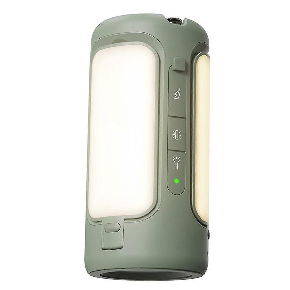 Faltbare Campinglampe, Leistungsstarke Tragbare Lampe, Notleuchte Für Zelt Oder Gartenparty, Grüne Lampe Für Arbeit Und Angeln