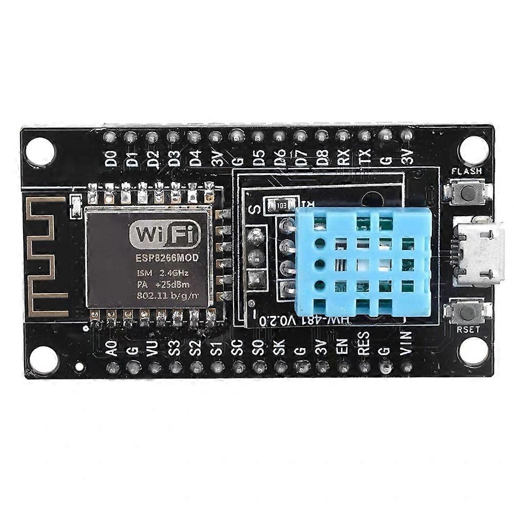 Esp-12f Esp8266 Nodemcu Entwicklungsboard Mit Integriertem Dht11 Ch340 Temperatur- Und Feuchtigkeitssensor Für Arduino Micro Usb