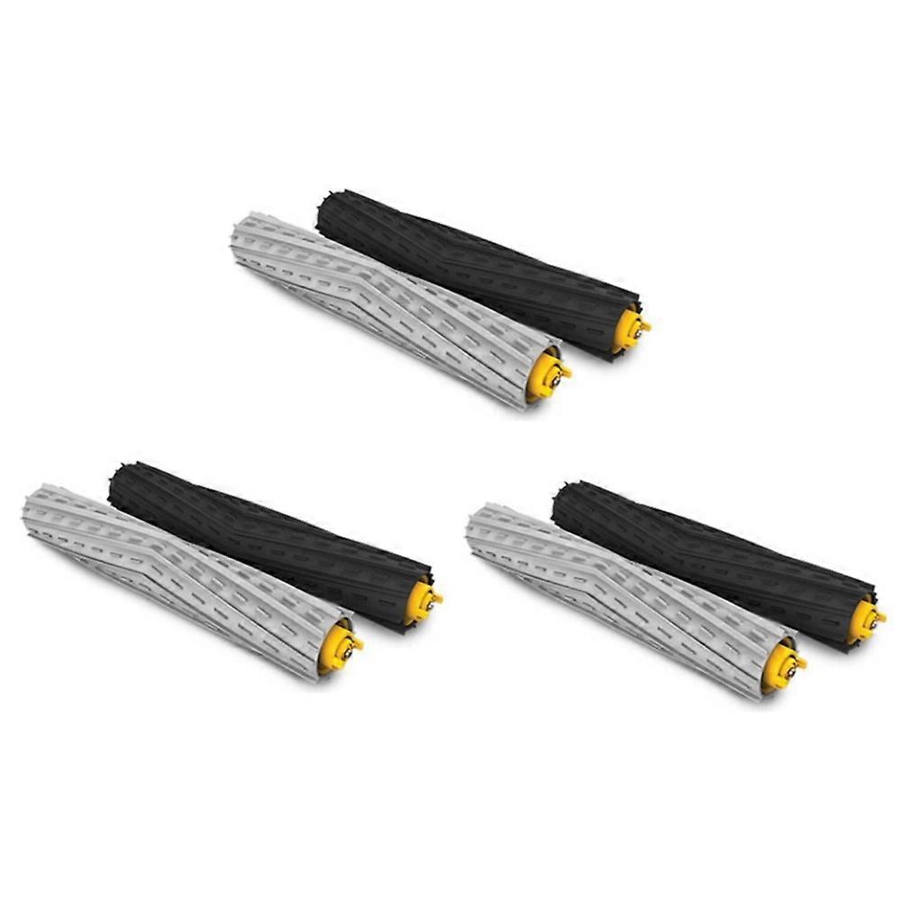 Set Mit 6 Verwicklungsfreien Schmutzentfernungsbürsten Für Irobot Roomba Staubsauger Der Serien 800, 870, 880 Und 980 (ersatzteile)