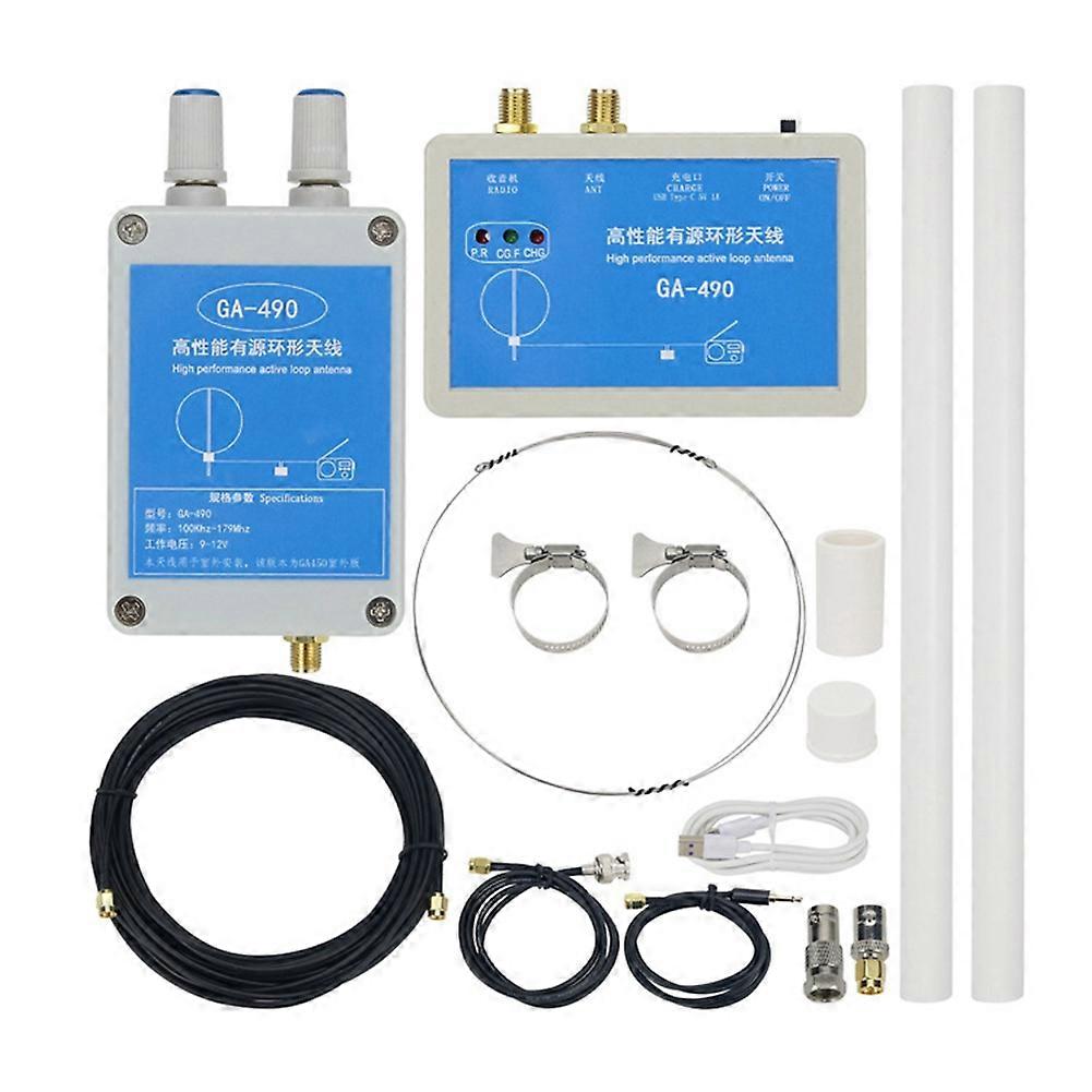 Ga490/sdr/malachit-außenantenne Für Kurzwellenradio, Multifunktionale Und Praktische Kurzwellenantenne Von Nhk, Reichweite 10 M.