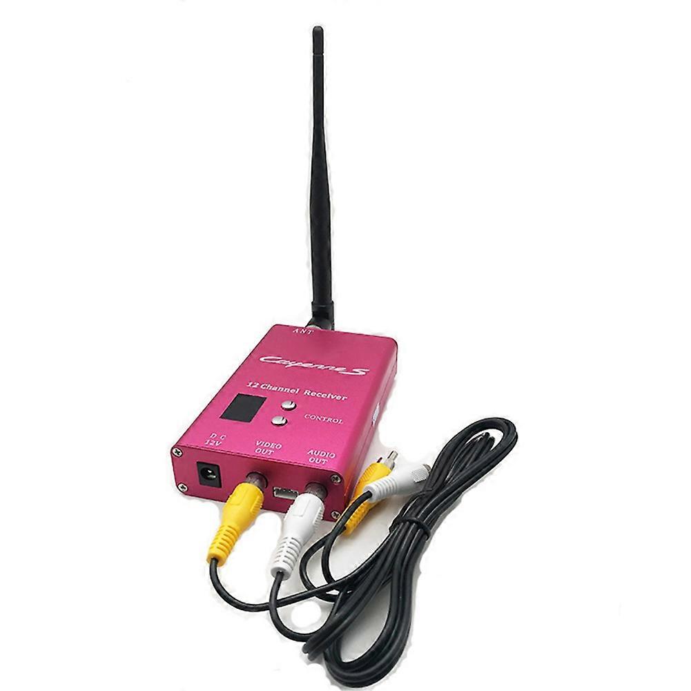 1,2-ghz-12-kanal-vrx-fpv-funkvideoempfänger, Verbesserte Version, Ausrüstung Für Videoübertragung Über Große Entfernungen
