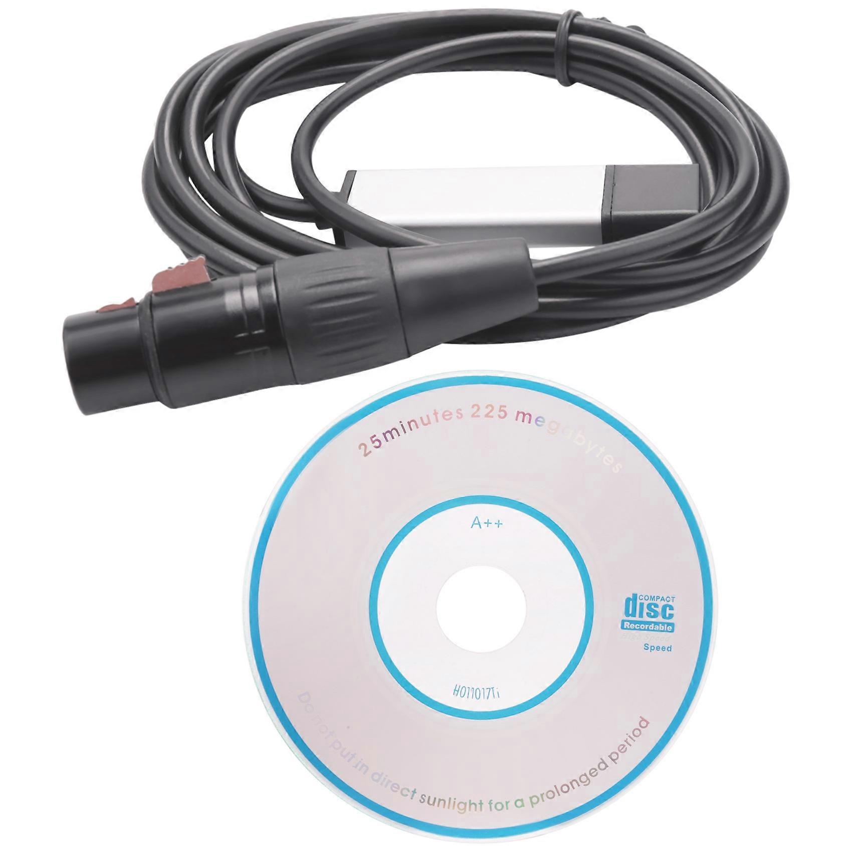Dmx512 Usb-schnittstellenadapter Für Led-bühnenbeleuchtungssteuerung, Usb-zu-dmx-schnittstellenadapter, Dmx-steuerung
