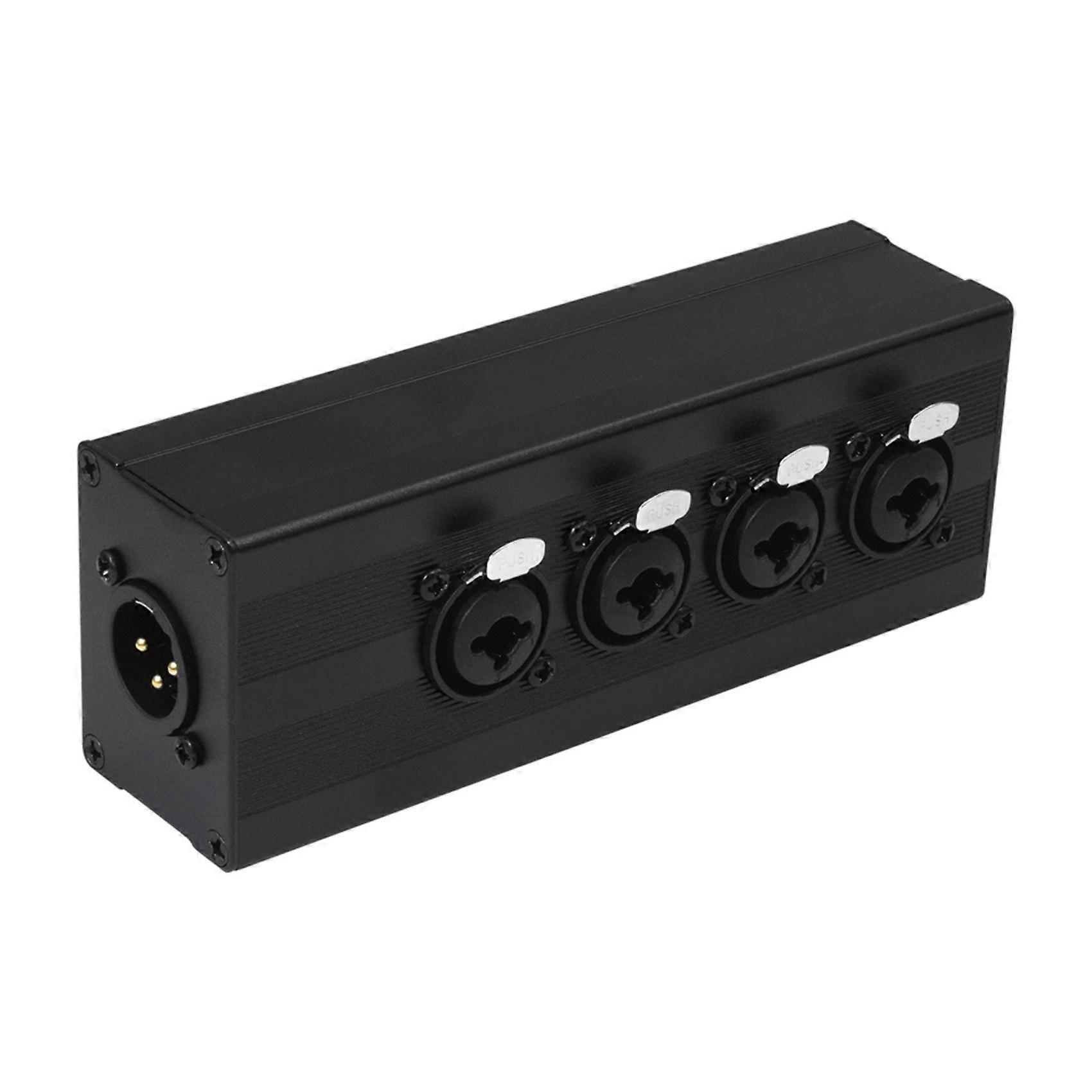 3-poliges Xlr-verlängerungskabel, Symmetrischer Audio-splitter Für Bühne, Lichttechnik Und Tonstudio