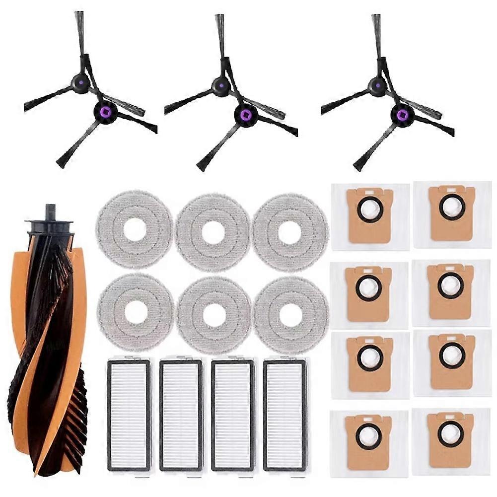 Zubehör Für Den Jonr P20 Pro / T5 Pro Saugroboter: Hauptbürste, Reinigungstuch, Staubbeutel Und Ersatz-hepa-filter