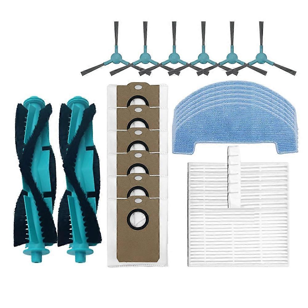 Zubehör Für Den Midea S5 Plus / Conga 2299 Ultra Home X-treme Genesis Staubsauger: Staubbeutel, Hepa-filter, Walze, Seitenbürste Und Wischmopp.