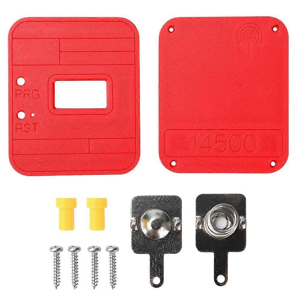 Wifi Lora 32 V4 Entwicklungsboard-gehäuse Mit 14500-batteriesteckplatz Und Gps-modul Für Den Industriellen Einsatz (rot)