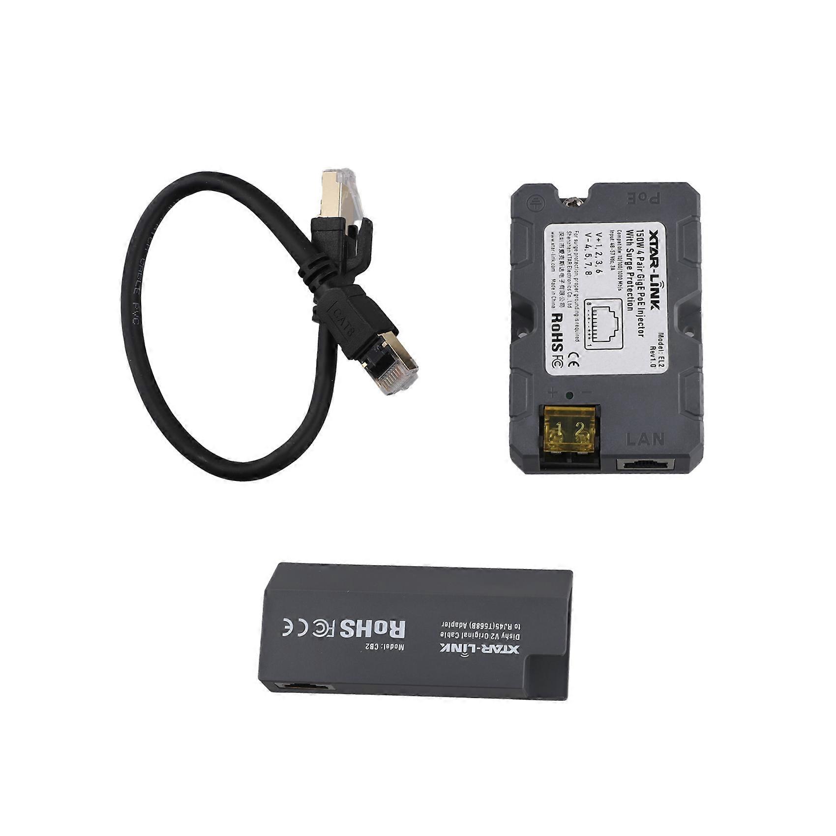 Cb2-antennenadapter Für Starlink V2 Dishy-kabel, Rj45-adapter Für Starlink 12v/24v-umwandlungskabel Und Anschluss