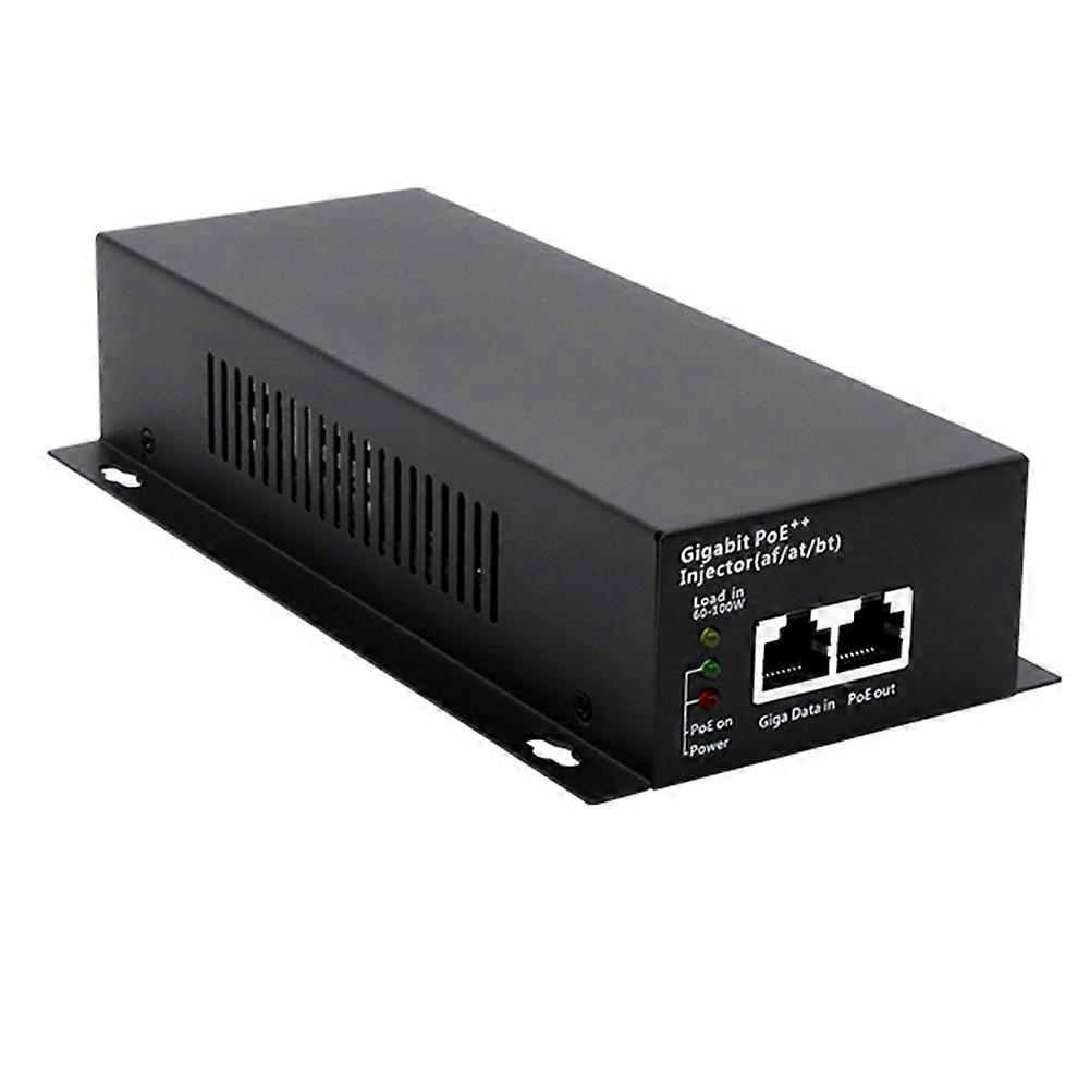 Hochleistungsfähiger 90-w-gigabit-poe++-injektor (af/at/bt) Für Ip-kamera-zugangspunkte (us-stecker)