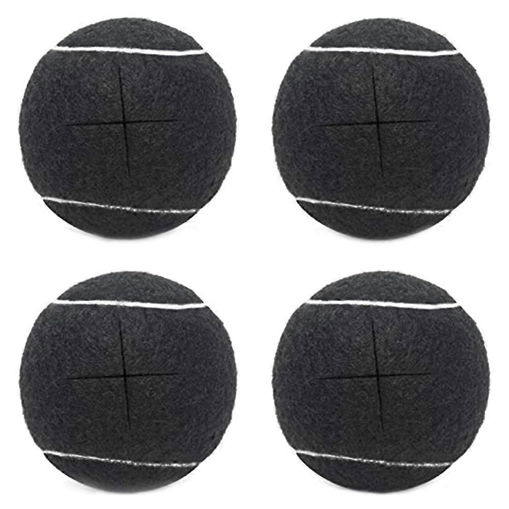 Set Mit 4 Tennisbällen Zum Schutz Von Möbelfüßen Und Böden, Vorgeschnittene Universal-gleitbälle, Robust Und Langlebig.
