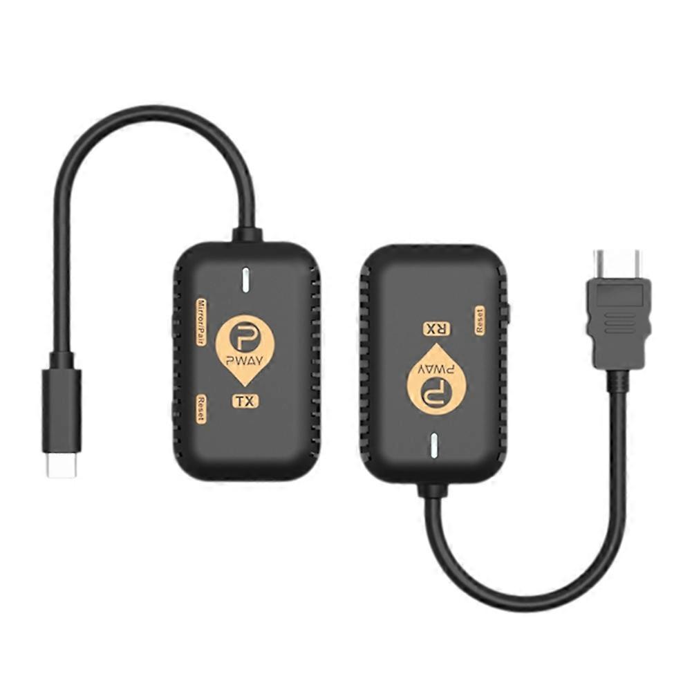 Drahtloses Sender-empfänger-erweiterungsset, Kompatibel Mit Hdmi 1080p Bei 60 Hz, Reichweite 30 M, Für Fernsehbildschirme Und Streaming-projektoren.