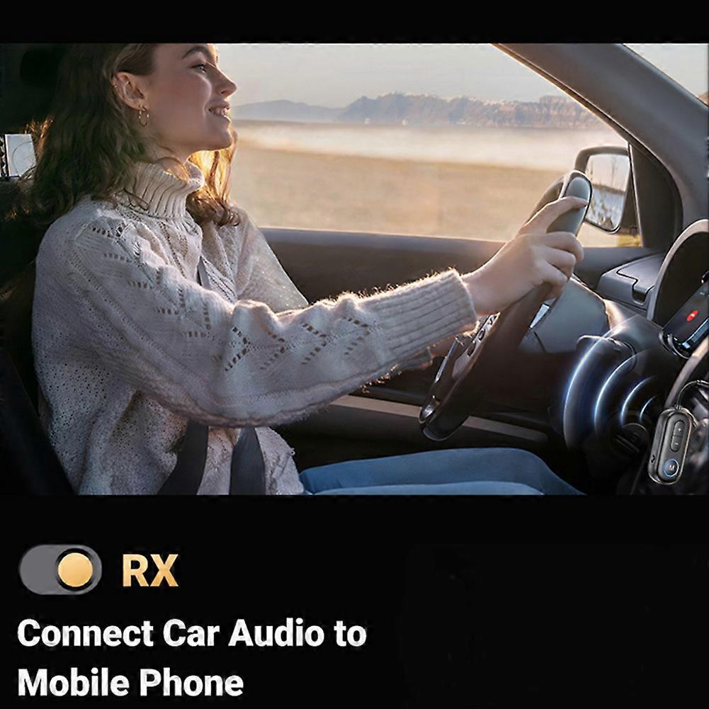 2-in-1 Bluetooth 5.4 Transceiver-adapter Mit 3,5-mm-aux-eingang Für Lautsprecher, Pcs Und Fernseher