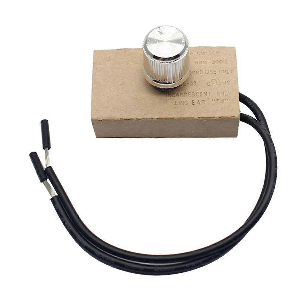 Ersatz-drehdimmer Für Schreibtischlampen, 240 V Ac, 300 W, Stufenloses Dimmen, Universeller Ein-/ausschalter