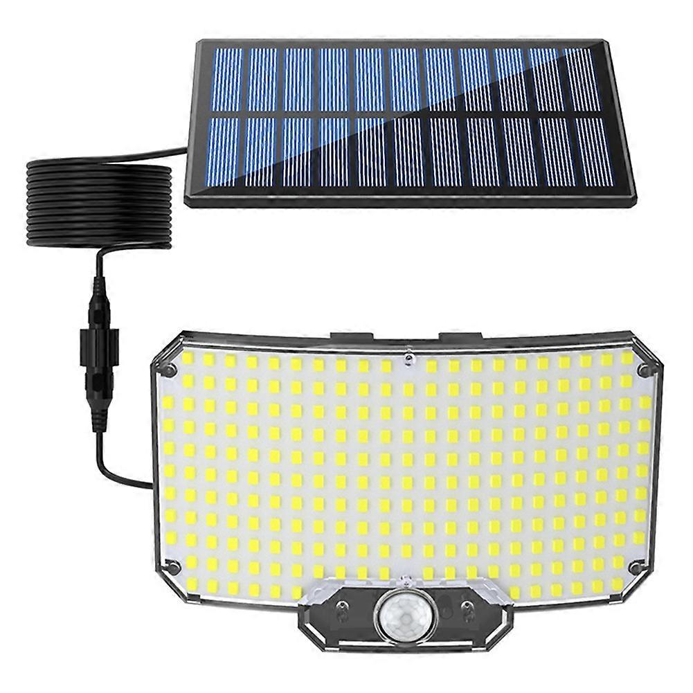 234 Led Solar-außenstrahler Mit Bewegungsmelder, Wasserdicht, 3 Beleuchtungsmodi, Für Garten, Hof Oder Garage.