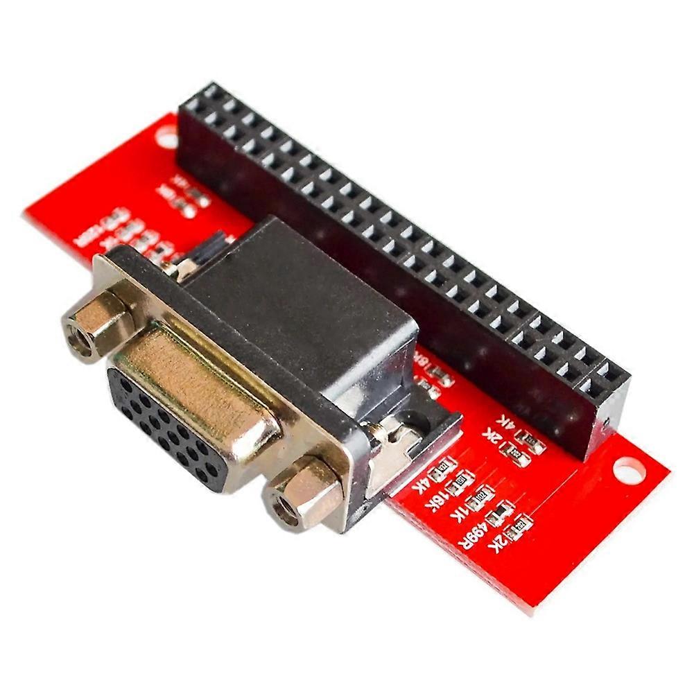 Vga 666 Adapterkarte Für Raspberry Pi 3b 2b B+ A+: Direkter Anschluss, Keine Zusätzlichen Treiber Erforderlich, Einfache Installation.