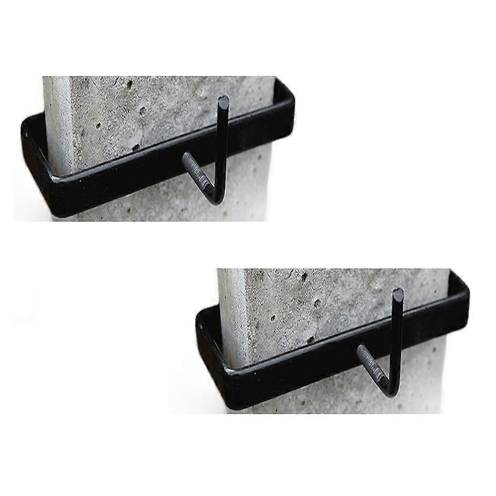 Hochleistungs-befestigungswinkel Aus Metall Für Betonpfosten, Geeignet Für 4-zoll-betonpfosten (2 Stück)