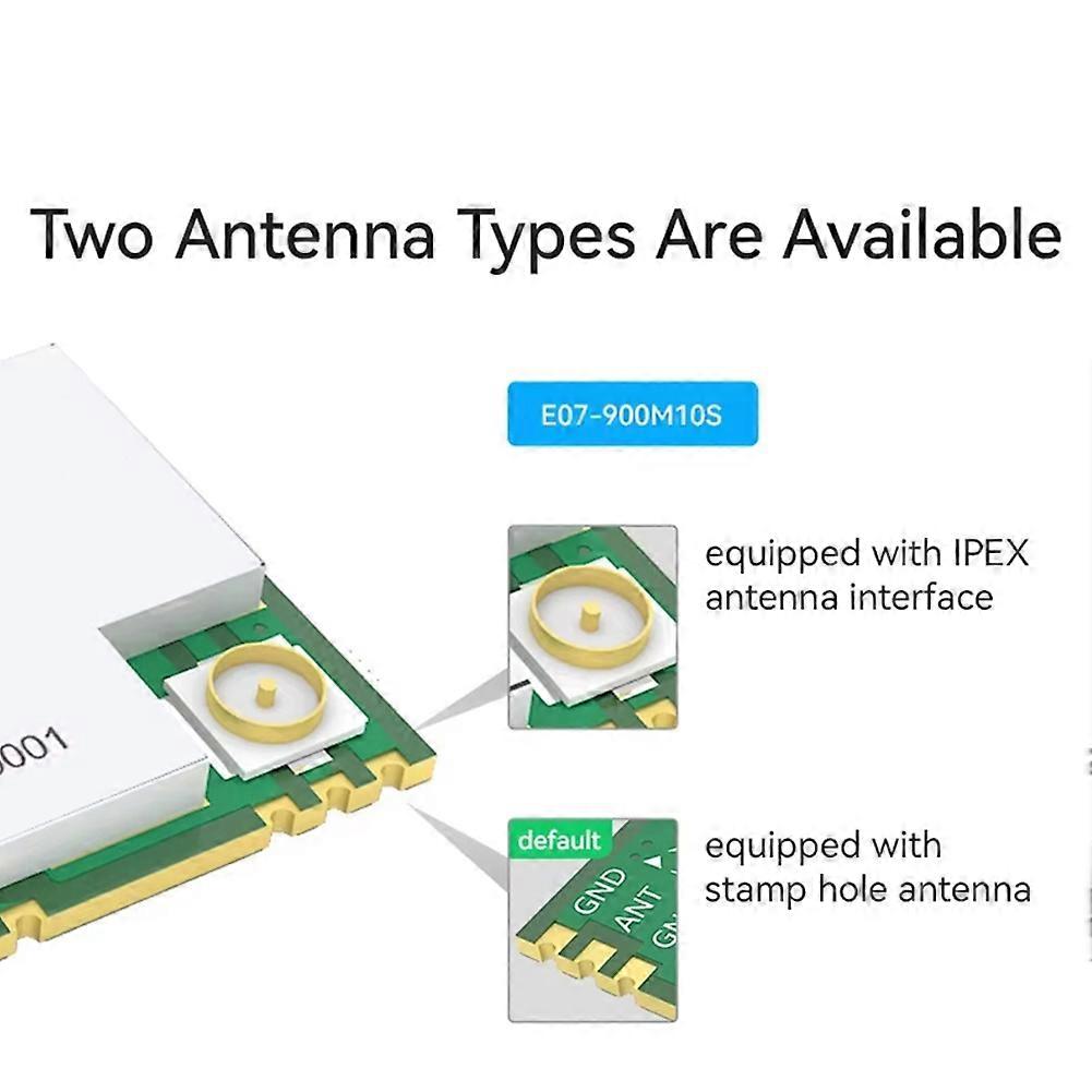 Cc1101 868 Mhz 915 Mhz Langstrecken-funkmodul E07-900m10s-v1.0 Spi-funkmodul Für Iot-netzwerksteuerung