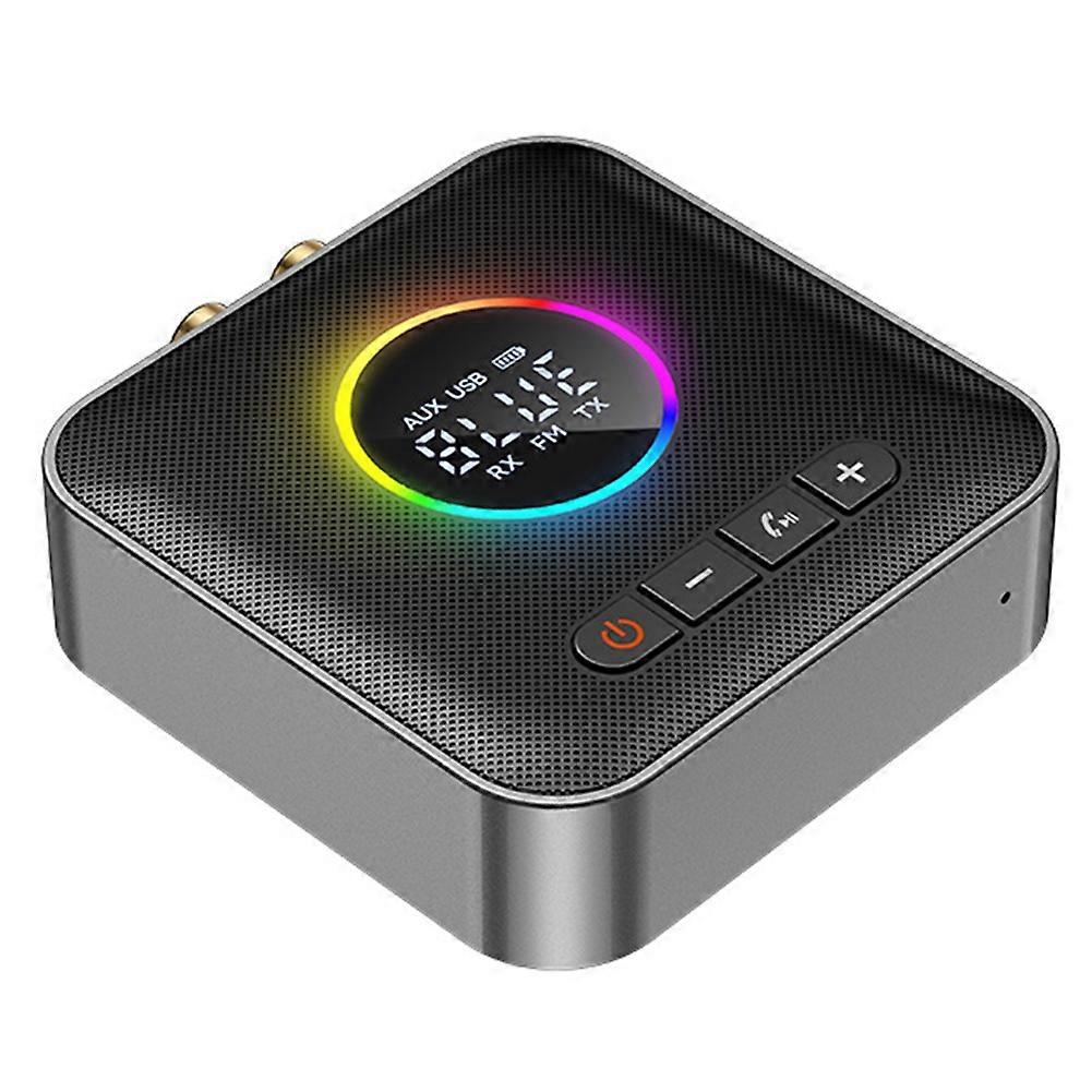 Bluetooth 5.4 Adapter, Audioempfänger, Verlustfreier Fm-transmitter, Usb 1 Auf 2 Usb-dongle