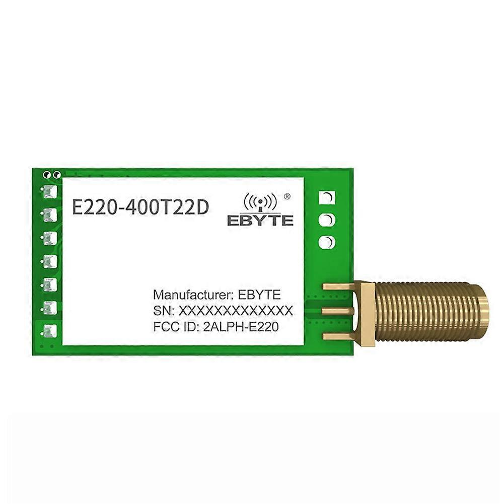 Ebyte Lora Llcc68 433 Mhz/470 Mhz Funkmodul, 22 Dbm Leistung, Große Reichweite (5 Km), Sma-k Uart-transceiver Mit Uart-schnittstelle Und Rssi-signal (e220-400t22d Empfänger).
