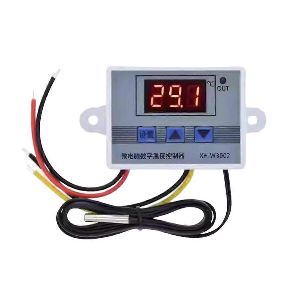 Xh-w3002 Led-digitaltemperaturregler, Thermostat Max. 10 A Mit Wasserdichter 24-v-/240-w-sonde
