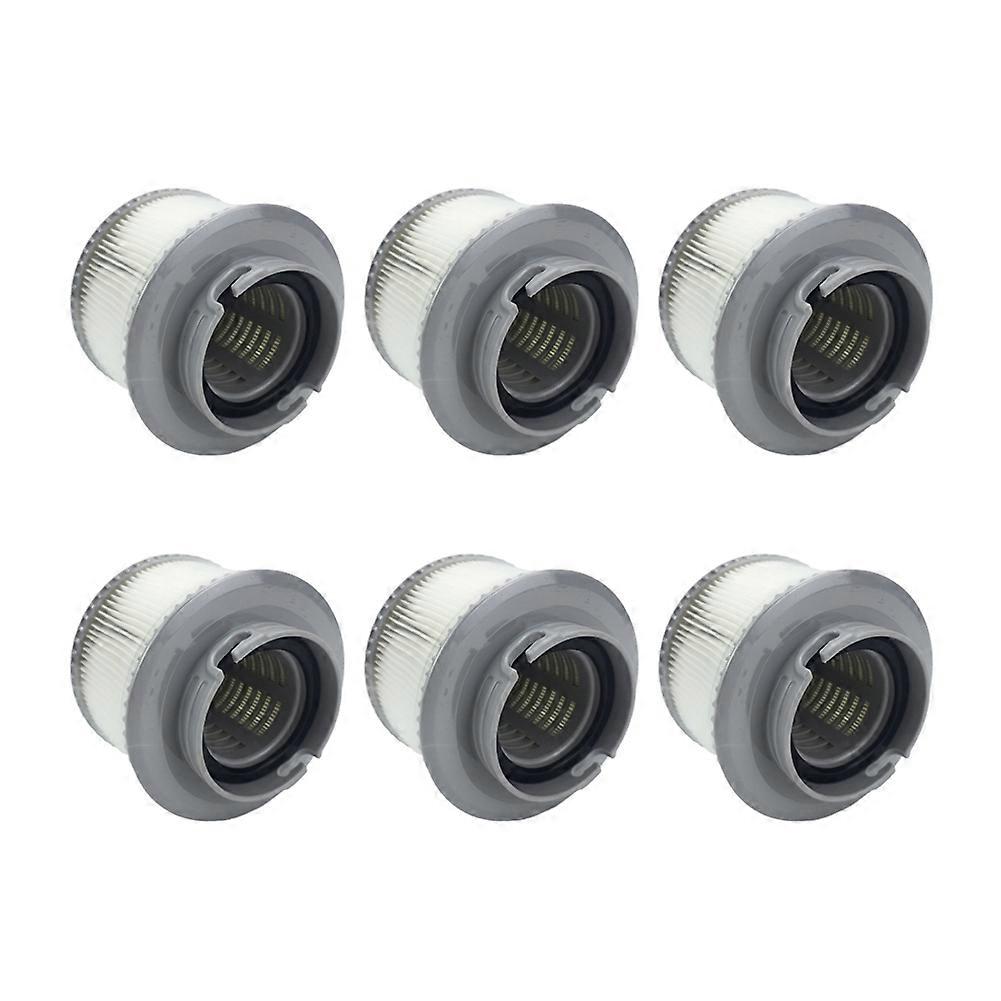 6er-packung Mspa Fd2089 Ersatzfilter Für Aufblasbare Pools, Kompatibel Mit Filterkartuschen Für Aufstellpools. Zubehör Für Aufblasbare Pools.