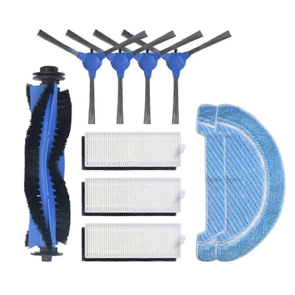 Hepa-filter, Hauptbürste, Reinigungstuch Und Ersatzteile Für Die Vernetzten Saugroboter Cecotec Conga 1099 Und Conga 1990.
